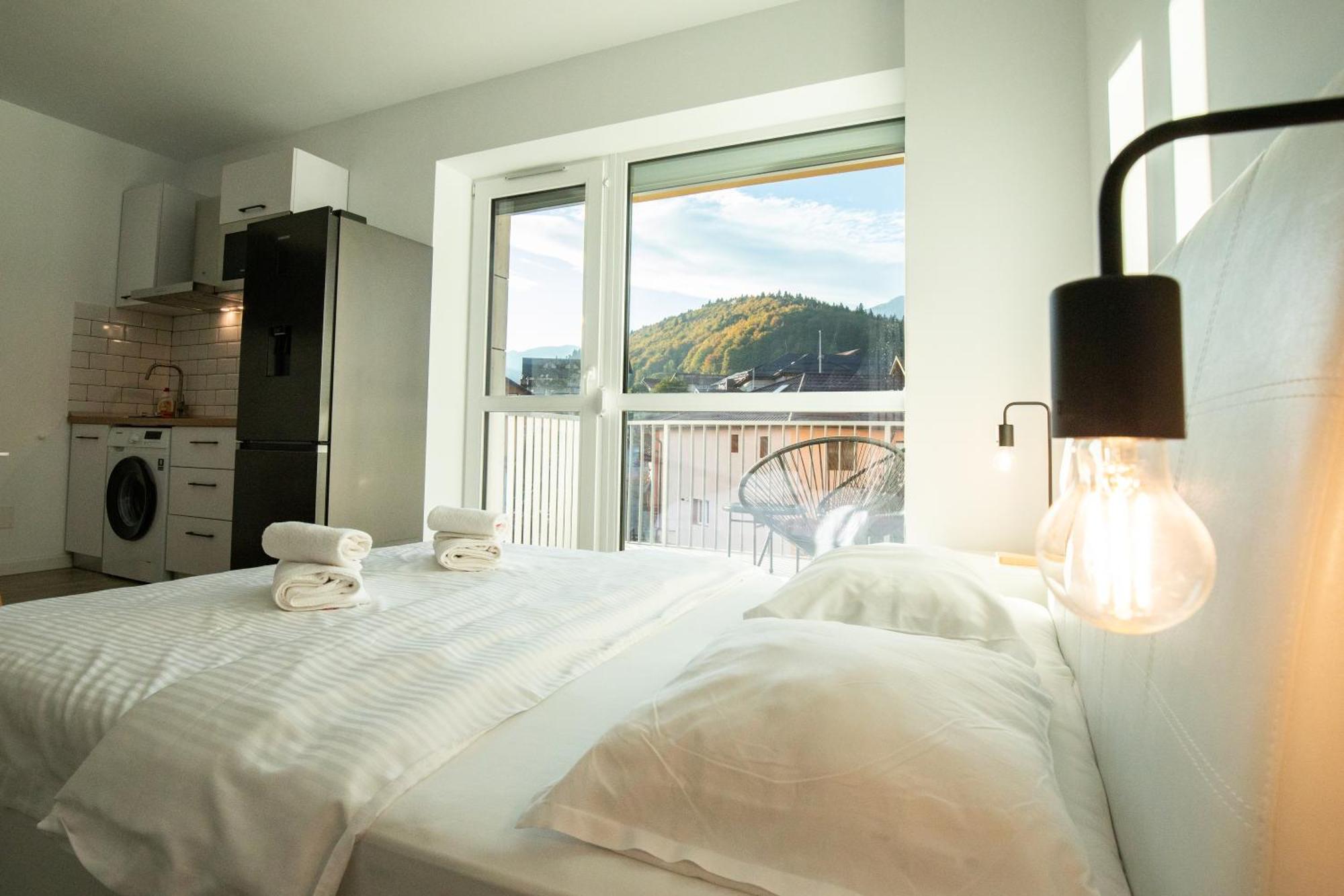 Cozy Studio 4 People With Parking Sinaia Esterno foto